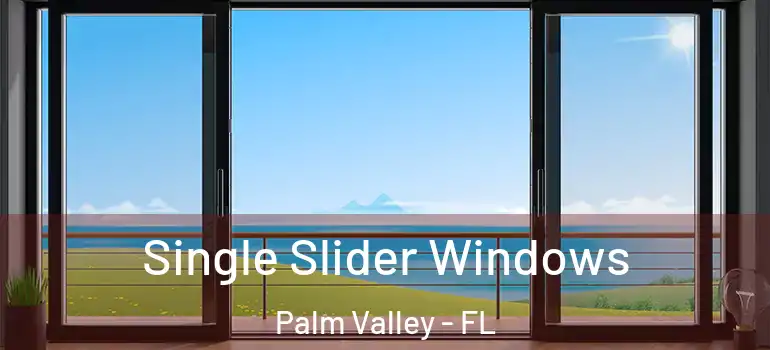  Single Slider Windows Palm Valley - FL